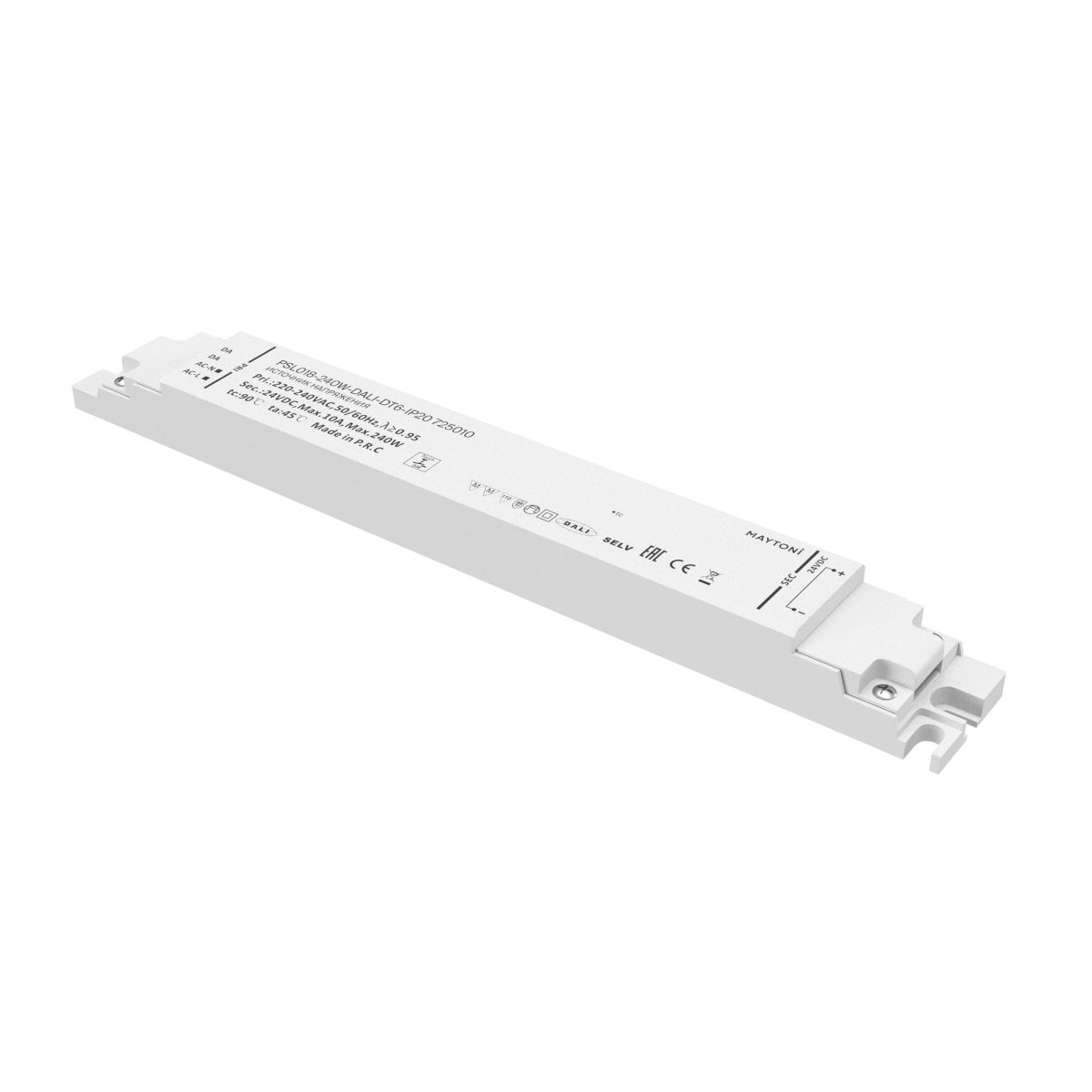 Источник напряжения Maytoni Dali 240Вт DC24В IP20 725010 в Санкт-Петербурге