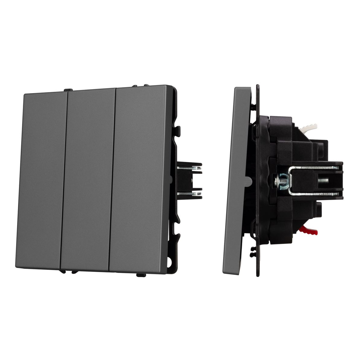 Выключатель 3 кл софт-тач серый базальт Arlight SWT-MK03-SFPL-GR (250V, 10A) 061799(1) в #REGION_NAME_DECLINE_PP#