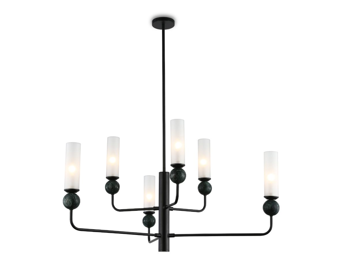 Люстра на штанге Ambrella Light High Light Ceramo Modern LH53274 в #REGION_NAME_DECLINE_PP#