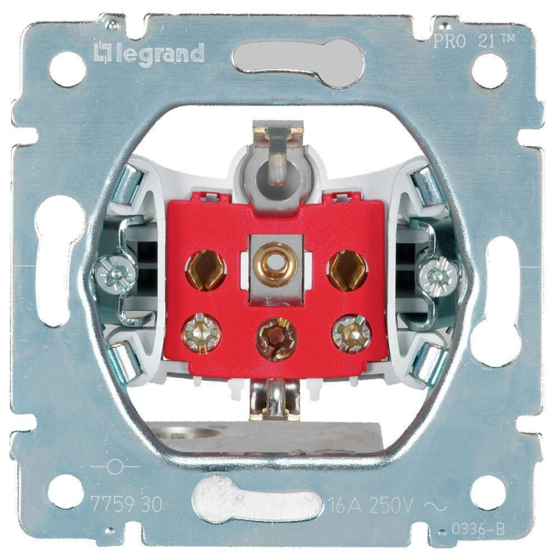 Розетка 2К+3 Legrand Galea Life 16A 250V с/з винтовой зажим 775930 в Санкт-Петербурге