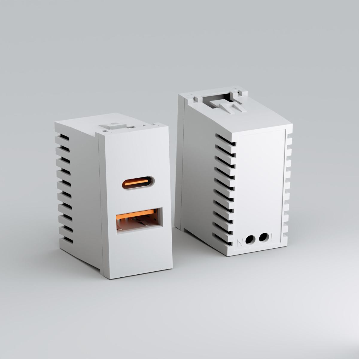 Модульная розетка USB тип A+C Werkel W1272701 4630644890062 a072528 в Санкт-Петербурге