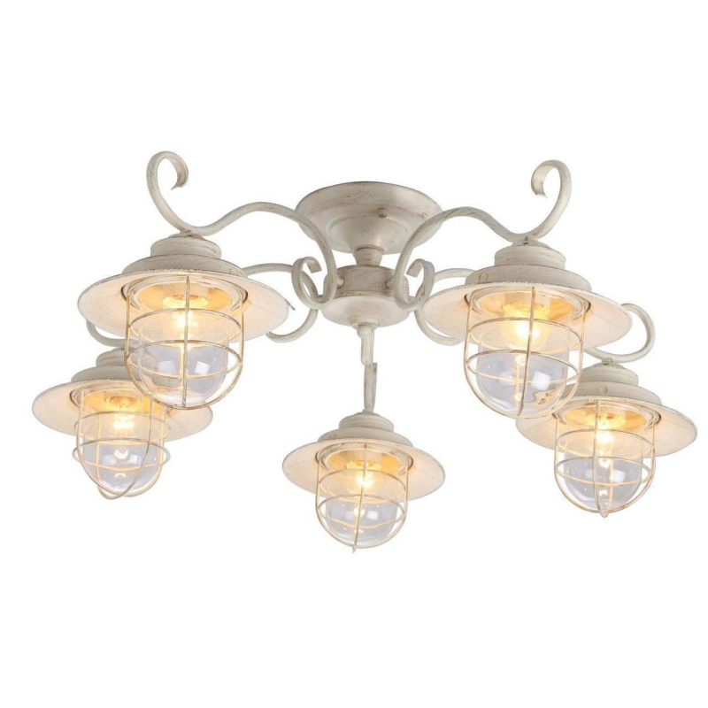 Потолочная люстра Arte Lamp 6 A4579PL-5WG в #REGION_NAME_DECLINE_PP#