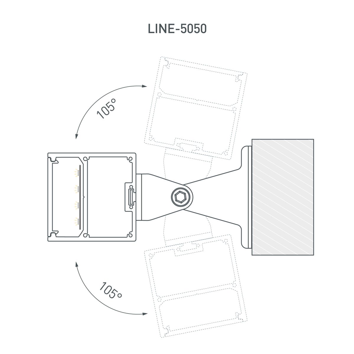 Профиль Arlight SL-LINE-5050-3000 BLACK (BY) (Алюминий) 064577 в Санкт-Петербурге