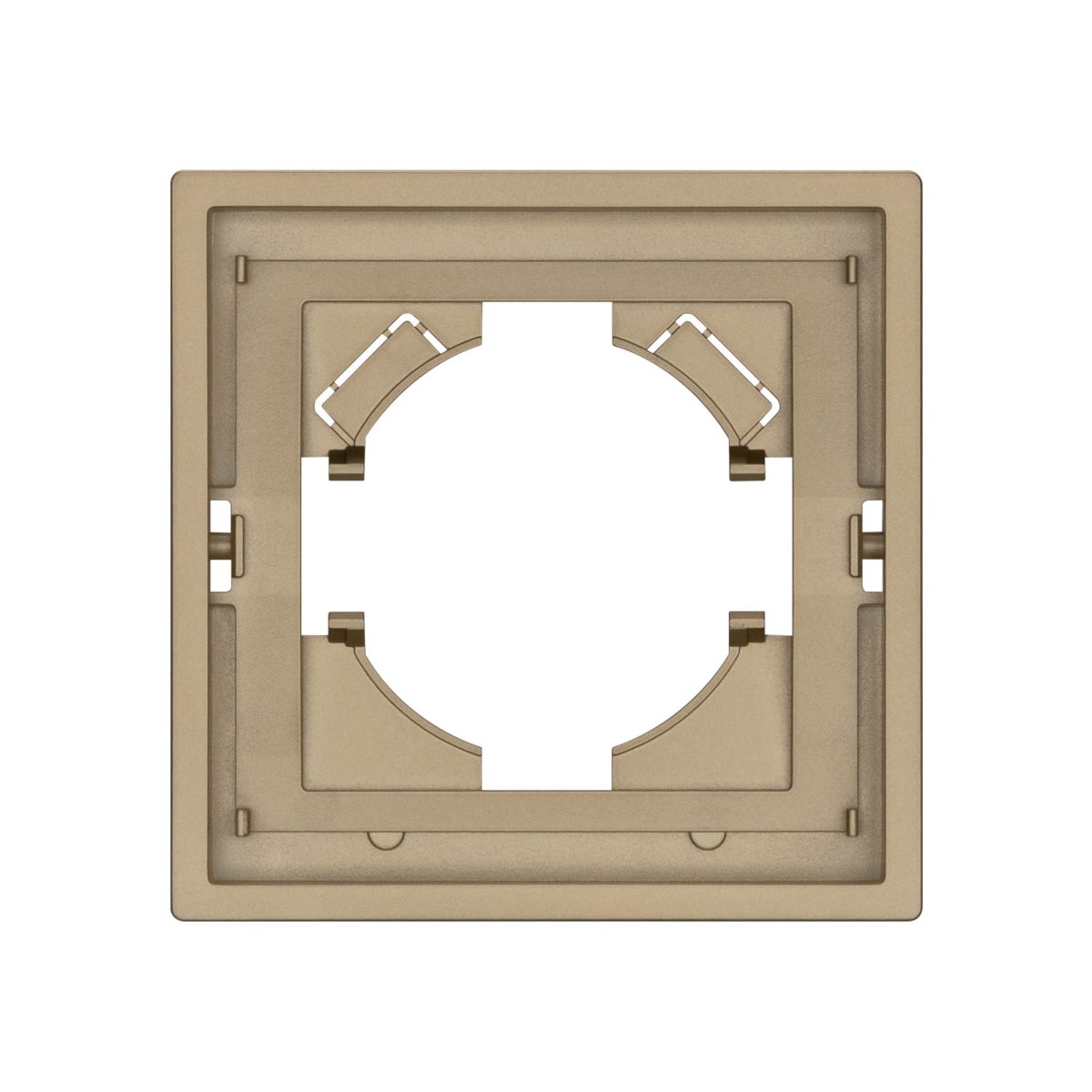 Рамка пластиковая на 1 пост Arlight FRM-TENDO-SFPL-1-GD 054643 в Санкт-Петербурге