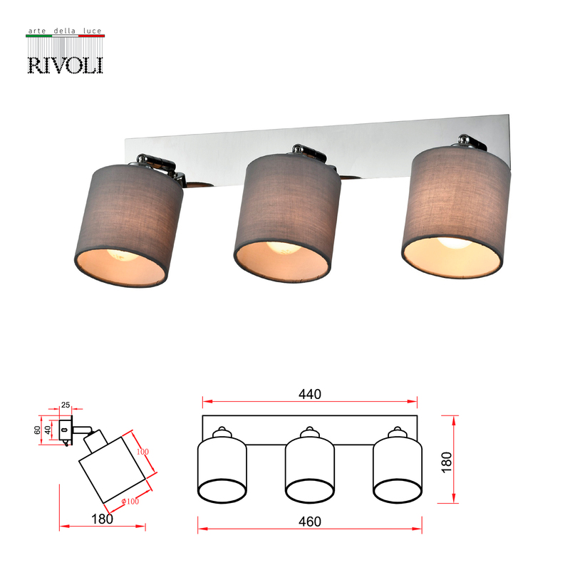 Спот Rivoli Perlita 7058-703 Б0055010 в Санкт-Петербурге