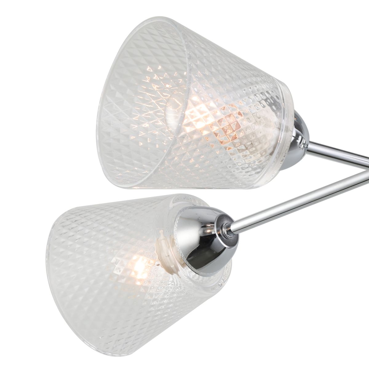 Люстра на штанге Escada Amarant 1104/4P Chrome в Санкт-Петербурге