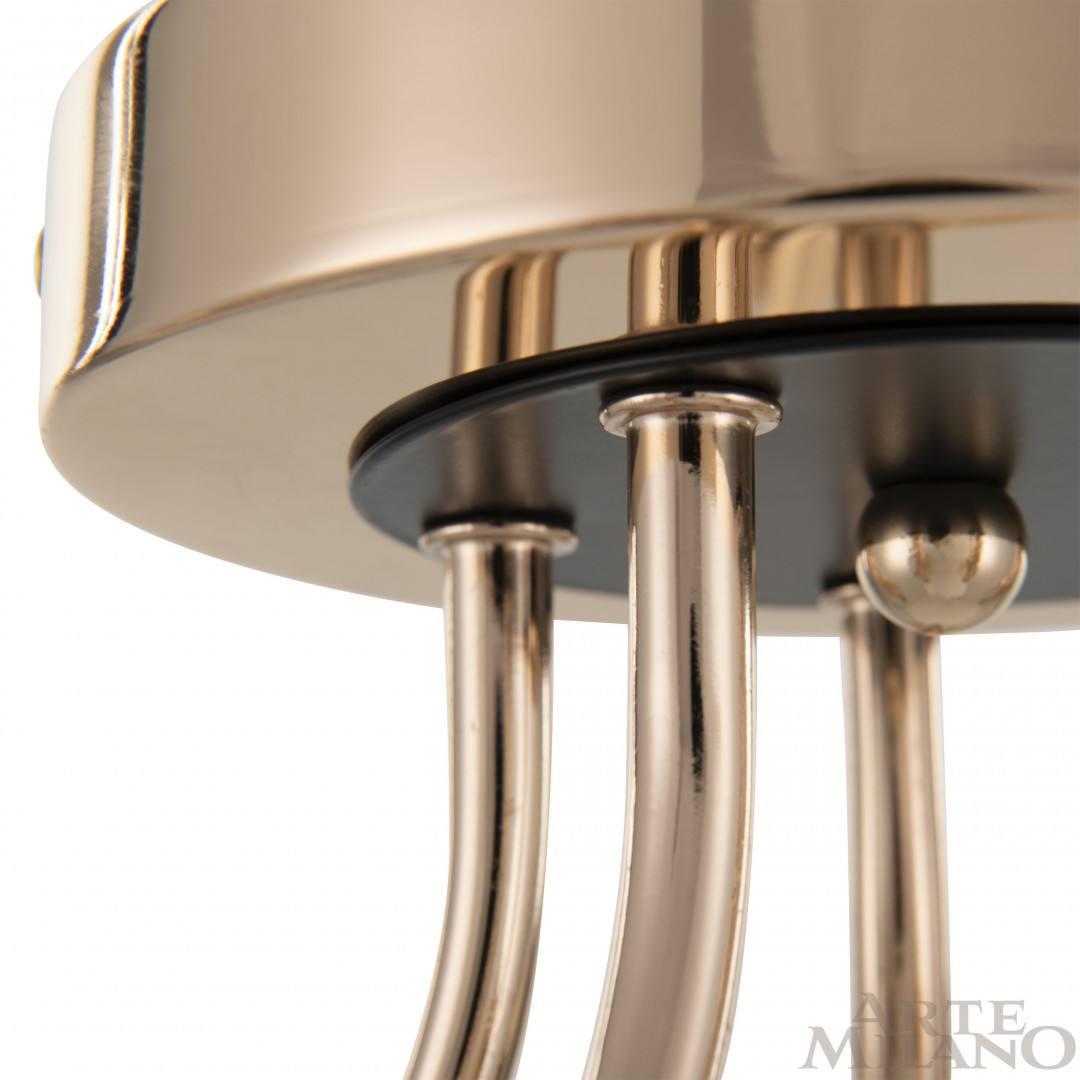 Потолочная люстра Arte Milano Amalfi 322306/5 FG+BK в Санкт-Петербурге