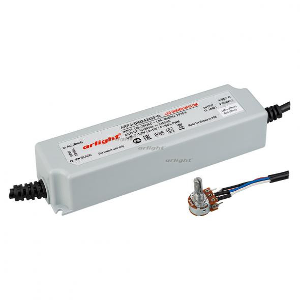 Блок питания Arlight ARPJ-DIM242450-R (59W, 2450mA, 0-10V, PFC) 016475 в Санкт-Петербурге