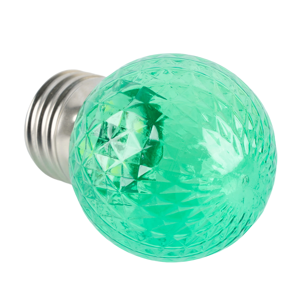 Лампа светодиодная Feron LB-385 шар зеленый прозрачный E27 1W 230V 52163 в #REGION_NAME_DECLINE_PP#