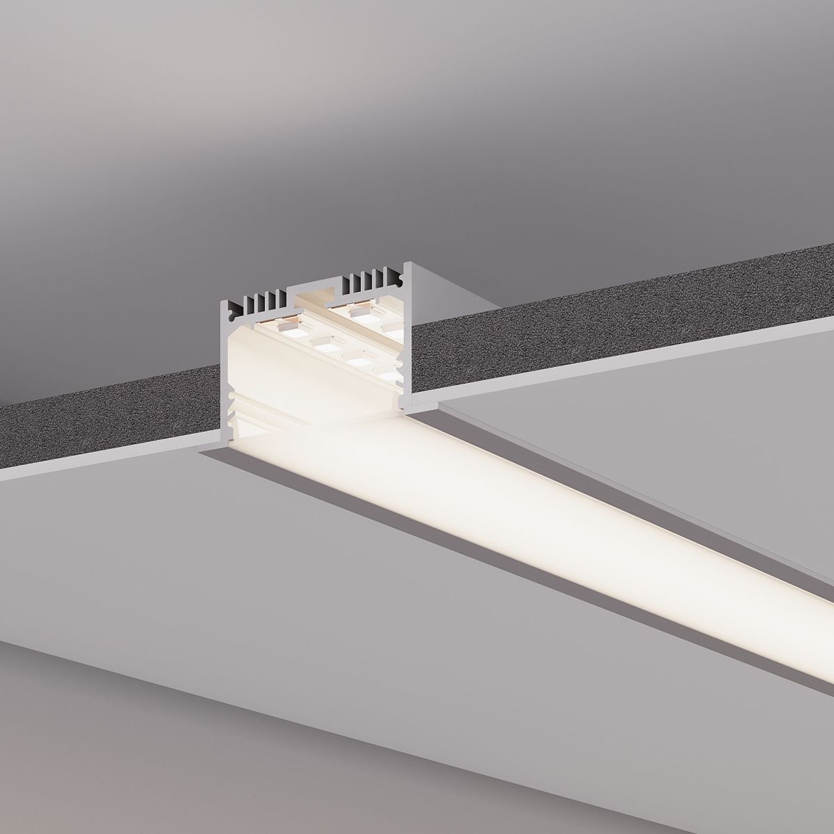 Профиль Arlight SL-LINIA62-F-3000 ANOD (BY) (Алюминий) 060871 в Санкт-Петербурге