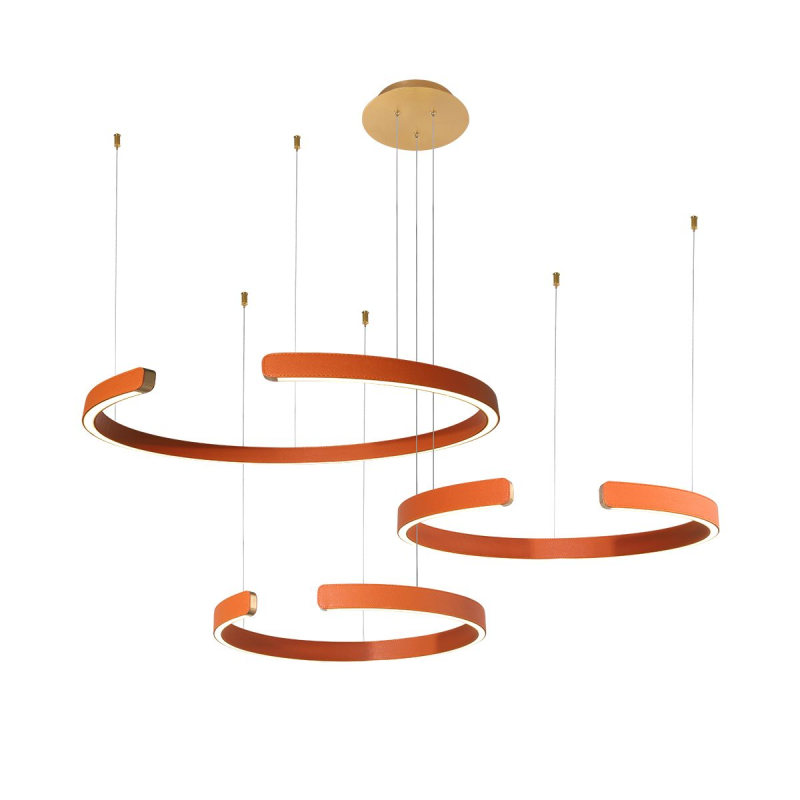 Подвесной светодиодный светильник Loft IT Ring 10025/3 Orange в Санкт-Петербурге