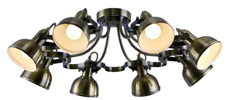 Потолочная люстра Arte Lamp Martin A5216PL-8AB в Санкт-Петербурге