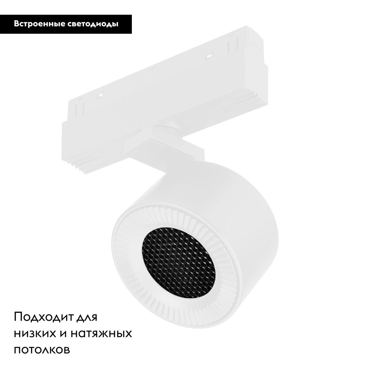 Трековый магнитный светильник Arlight MAG-ORIENT-POINT-R80-12W Day4000 048404 в Санкт-Петербурге
