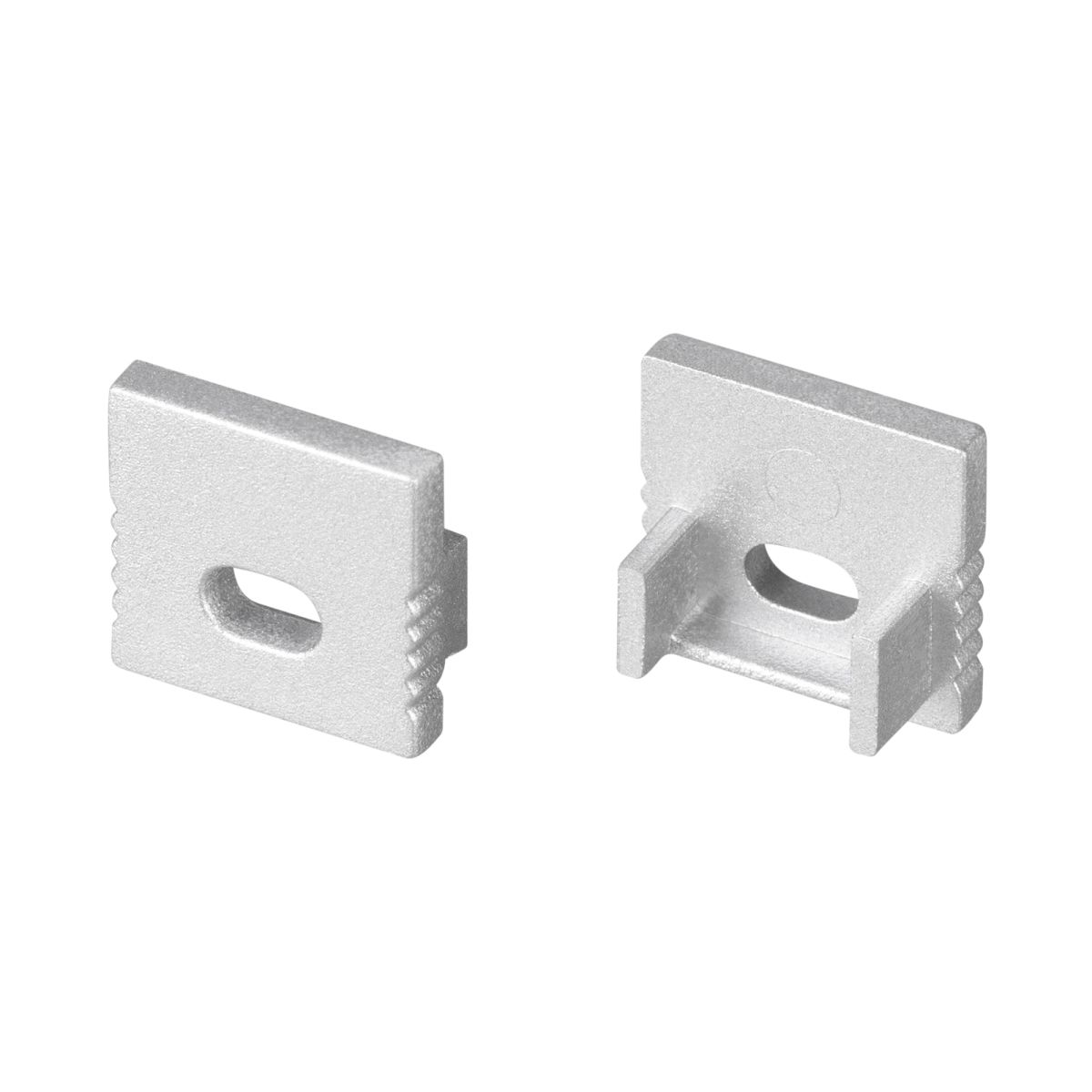 Заглушка Arlight FANTOM-W12 SILVER с отверстием (Пластик) 063072 в Санкт-Петербурге