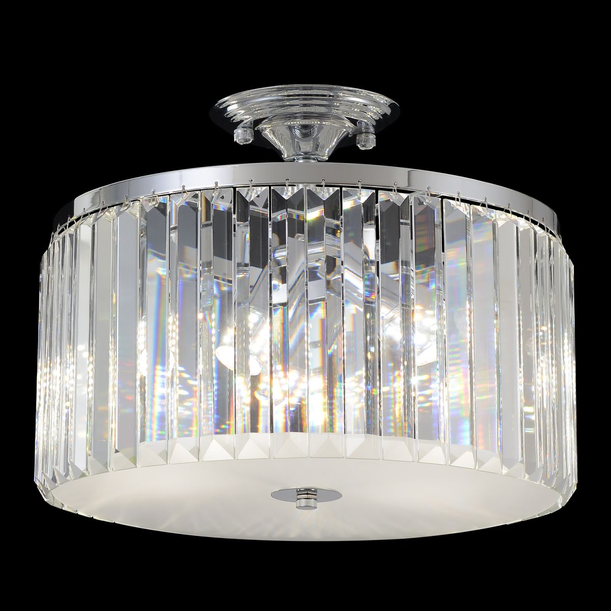 Потолочная люстра Crystal Lux HILTON PL4 CHROME в Санкт-Петербурге