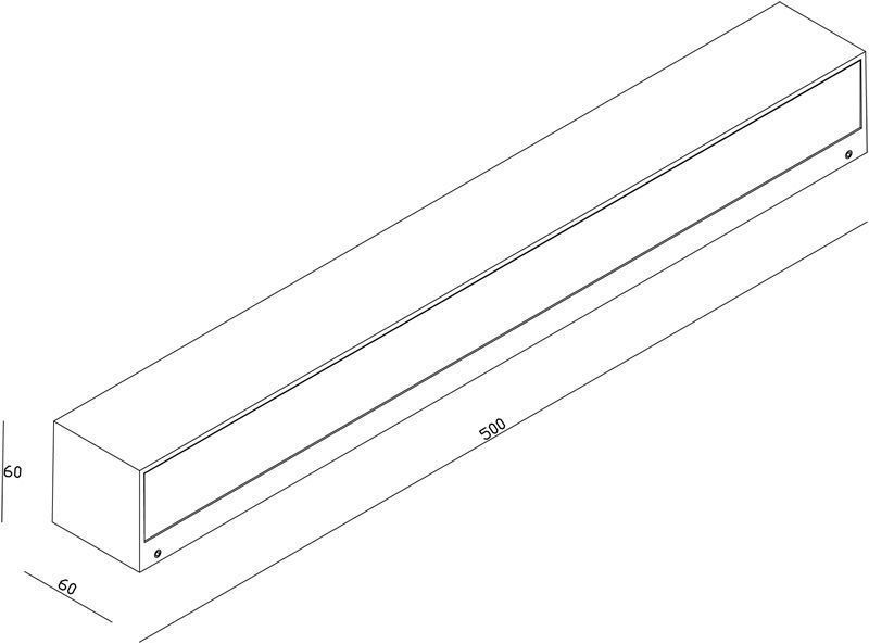 Уличный настенный светильник Deko-Light Linear 731129 в Санкт-Петербурге