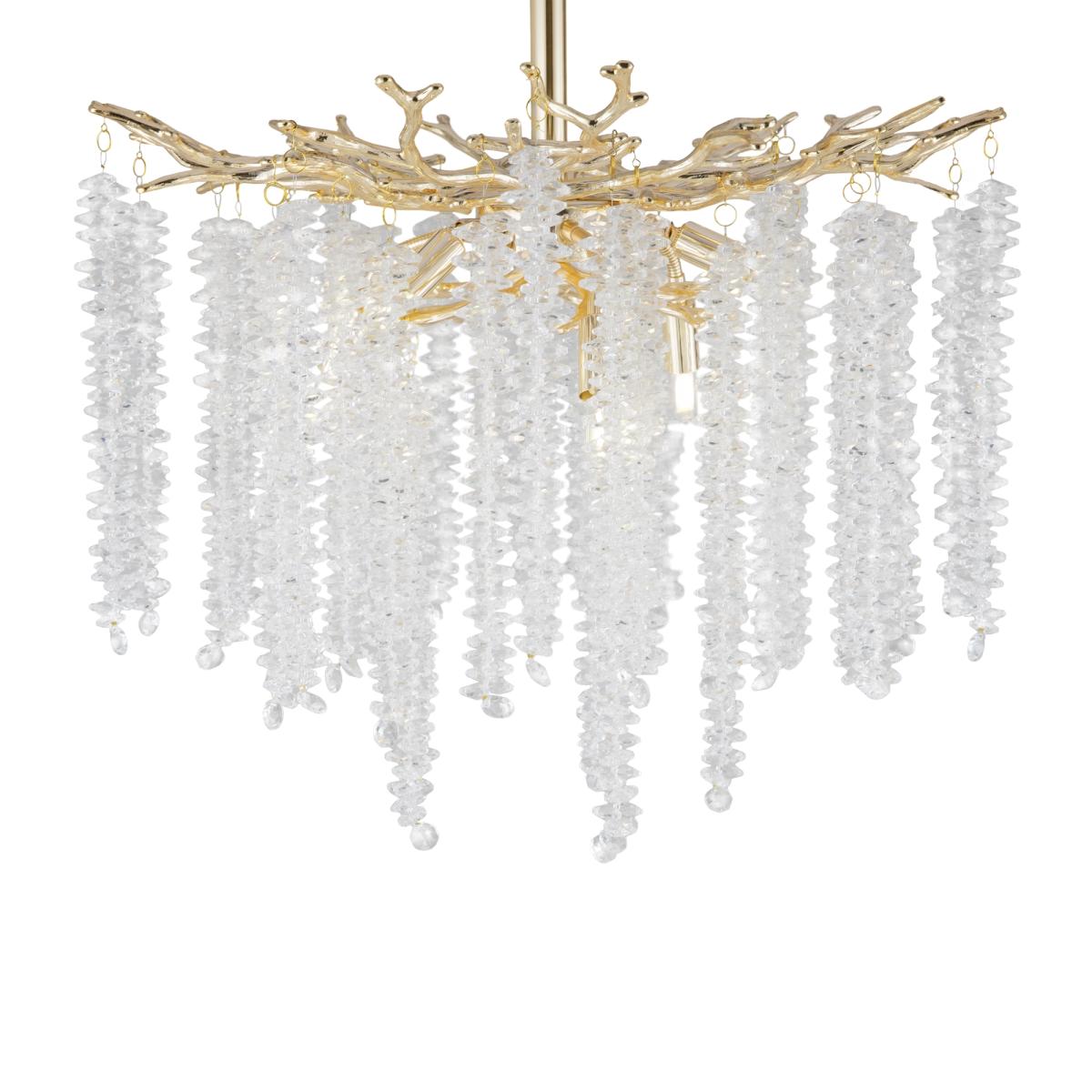 Люстра на штанге Freya Mineral FR1010CL-06G в #REGION_NAME_DECLINE_PP#