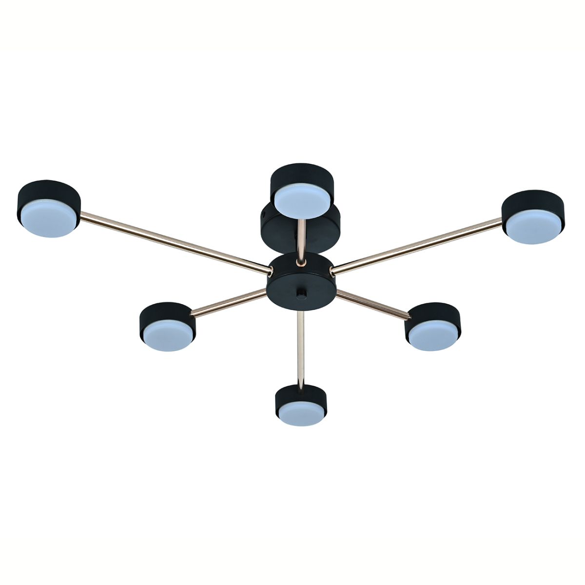 Потолочный светильник Escada Luminix 120008/6R Black/Gold ES0000094 в Санкт-Петербурге