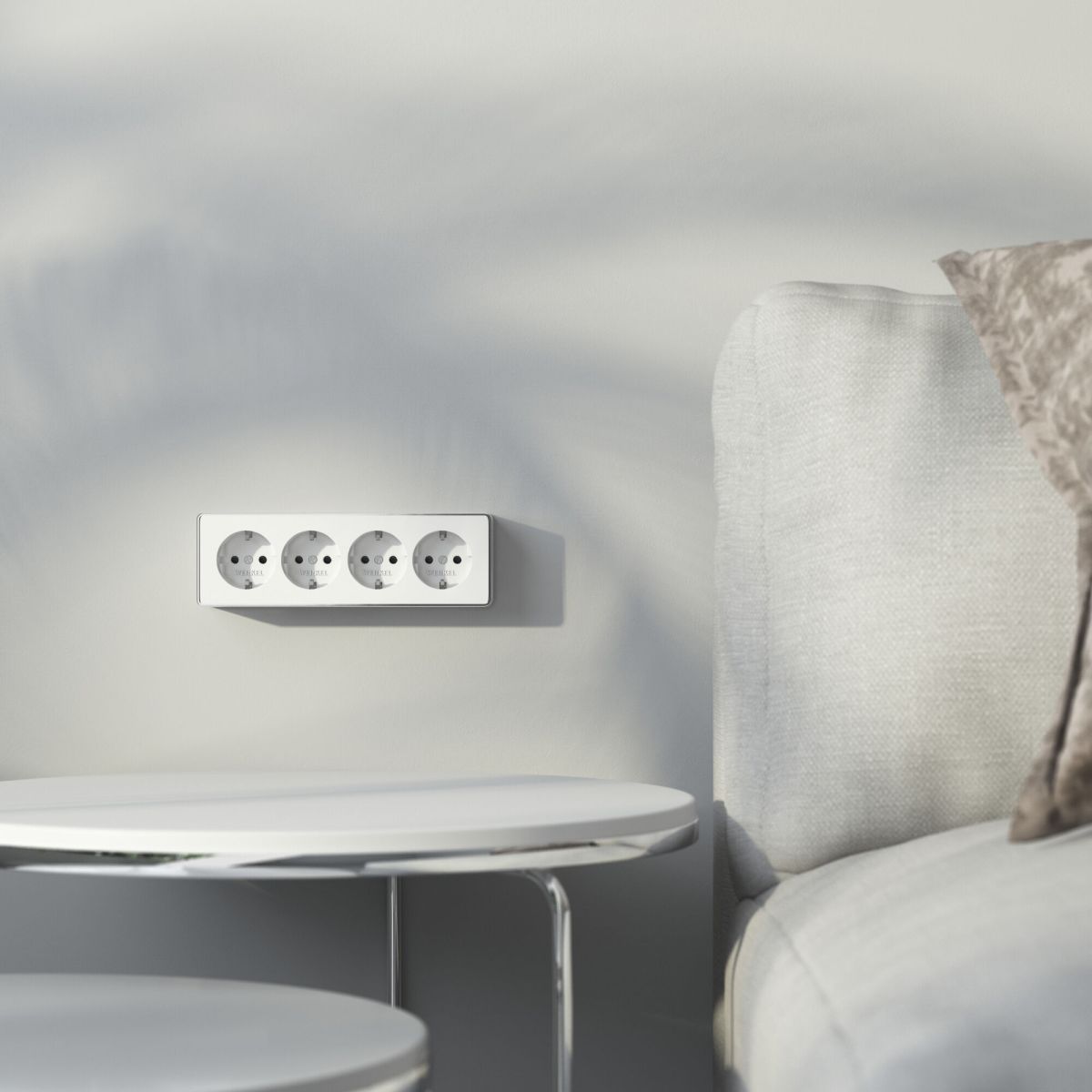 Розетка четверная с заземлением и шторками Werkel Gallant (белый) W5072210 4690389218002 a071252 в #REGION_NAME_DECLINE_PP#