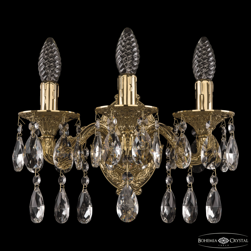 Бра Bohemia Ivele Crystal Florence 7102B11/3/125 A G в Санкт-Петербурге