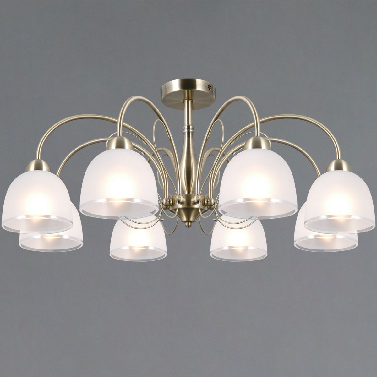Люстра на штанге Illumico IL0789-8CSQ-25 AB AREZZO в Санкт-Петербурге