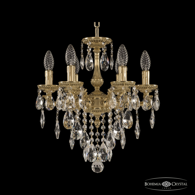 Подвесная люстра Bohemia Ivele Crystal 75102/6/125 B G в Санкт-Петербурге