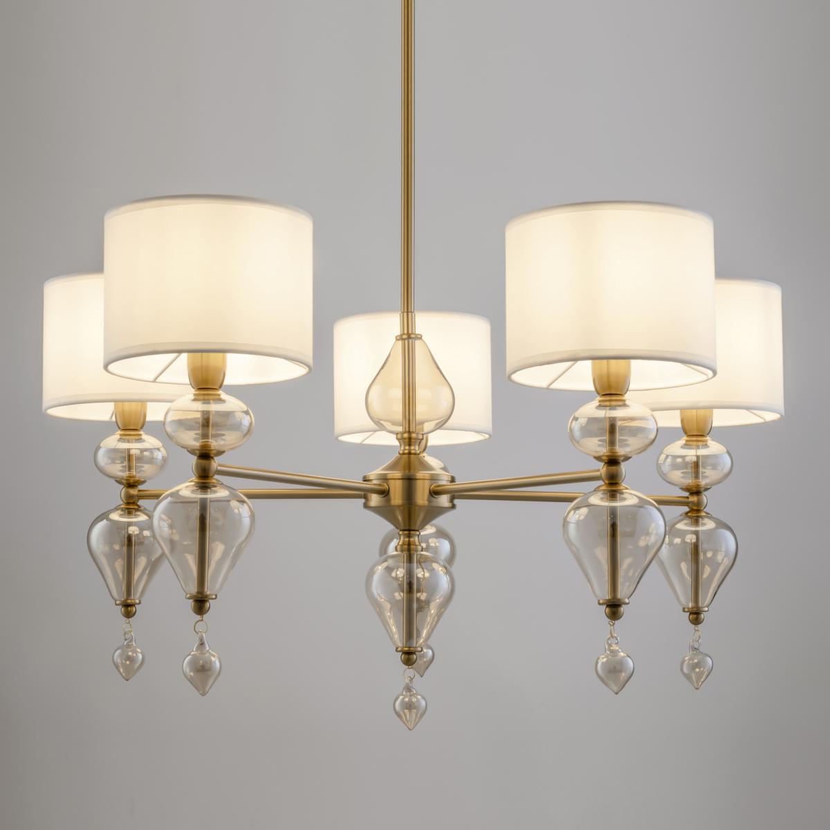 Люстра на штанге Freya Raise FR5369CL-05BS в Санкт-Петербурге