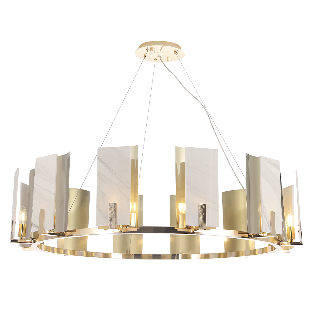 Подвесная люстра Crystal Lux DELUXE SP12 в #REGION_NAME_DECLINE_PP#