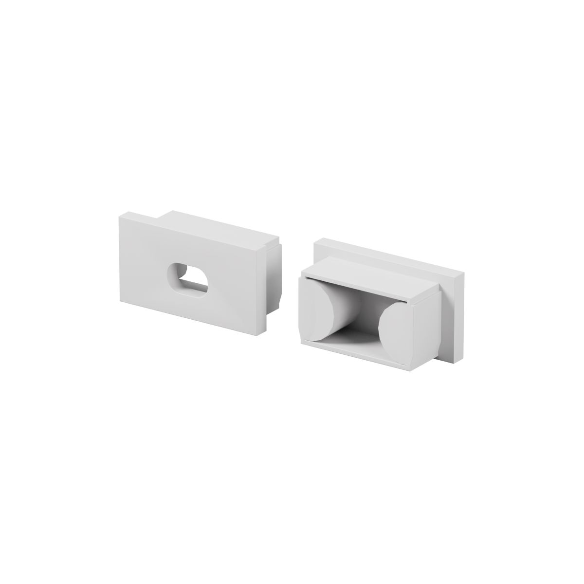 Комплект заглушек для профиля 15×06 10шт Maytoni Led Strip ALM-001-W-EC 642020 в Санкт-Петербурге