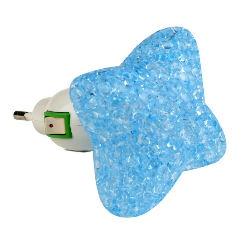 Настенный светодиодный светильник (10334) Uniel DTL-309-Звездочка/Blue/1LED/0,1W в Санкт-Петербурге