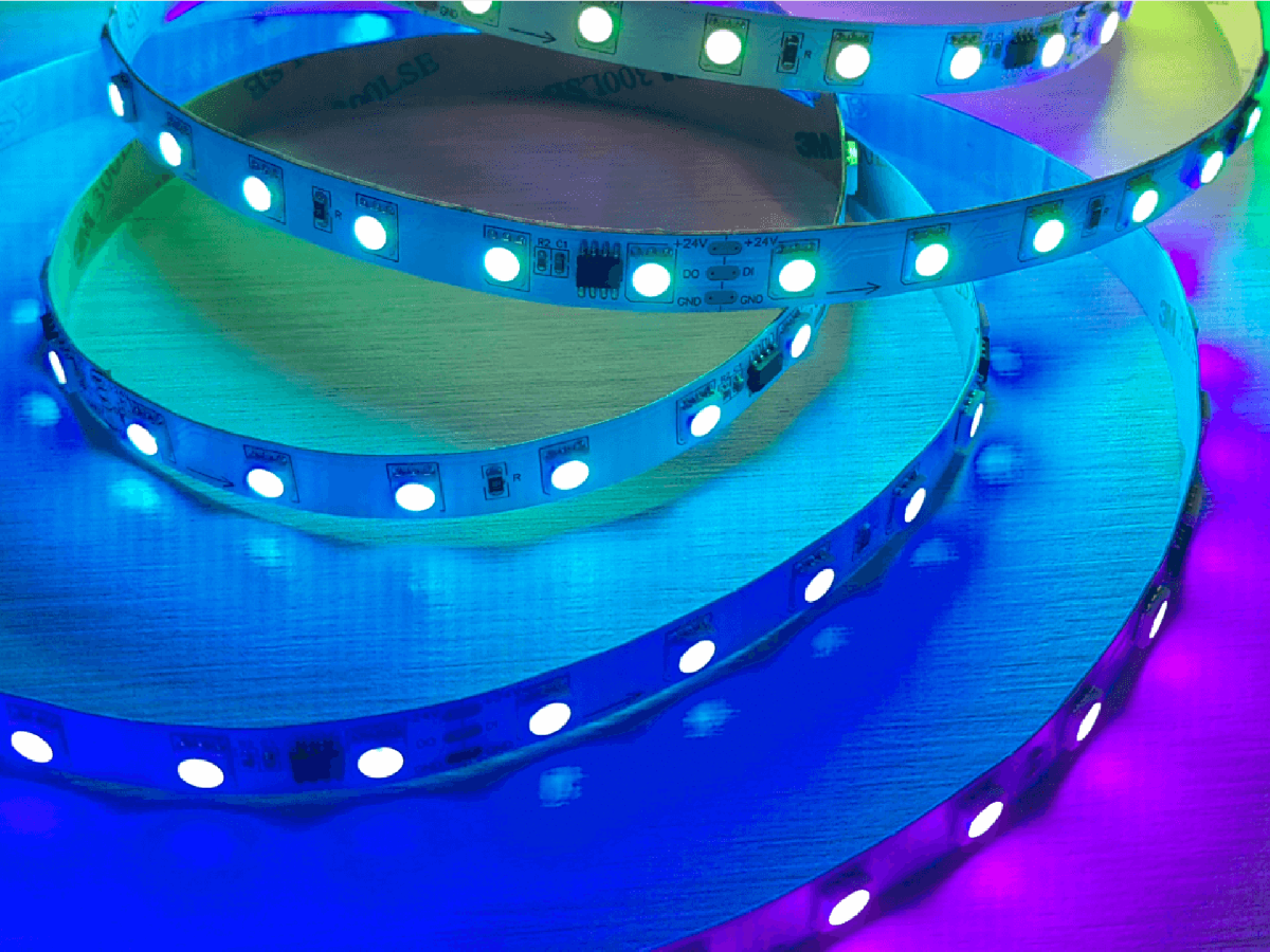 Светодиодная лента SWG PRO 5м IP20 SWG5PT60-24-14.4-WS2811RGB 00-00032669 в Санкт-Петербурге