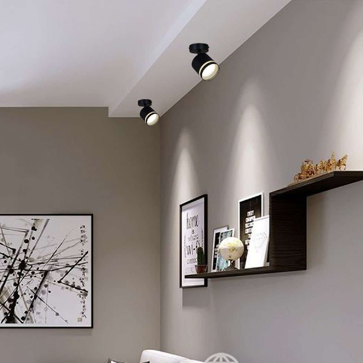 Спот Reluce 53001-9.5-001IL SPOT LIGHT GX53 BK в #REGION_NAME_DECLINE_PP#