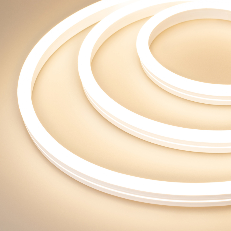 Лента герметичная Arlight MOONLIGHT-SIDE-A140-12x24mm 24V Warm3000 (9.6 W/m, IP68, 2835, 5m, Wire x1) 038602 в Санкт-Петербурге
