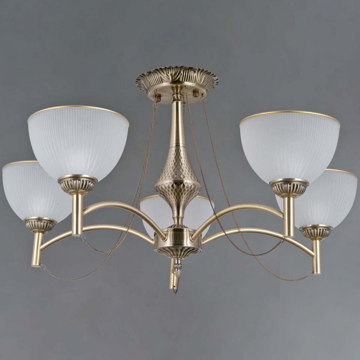 Люстра на штанге Illumico IL0653-5CSQ-25AB ELITE в Санкт-Петербурге