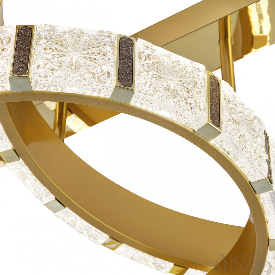 Потолочная люстра Arte Milano Venezia 310183/D600-D400 GD в Санкт-Петербурге