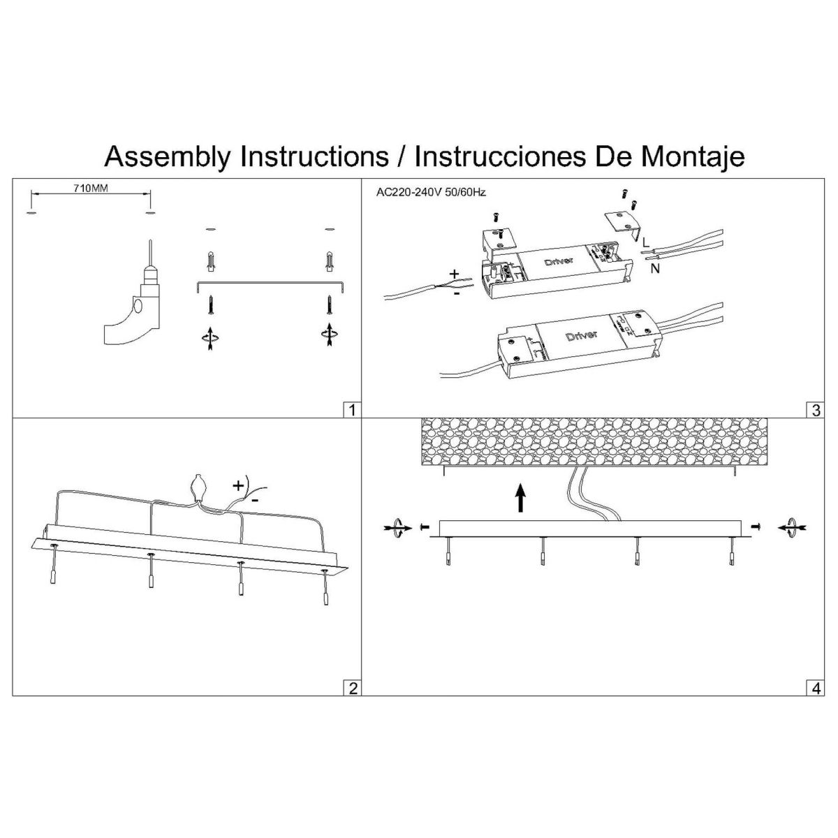 Основание потолочное 4L Mantra Modular Light Florones 9379 в Санкт-Петербурге