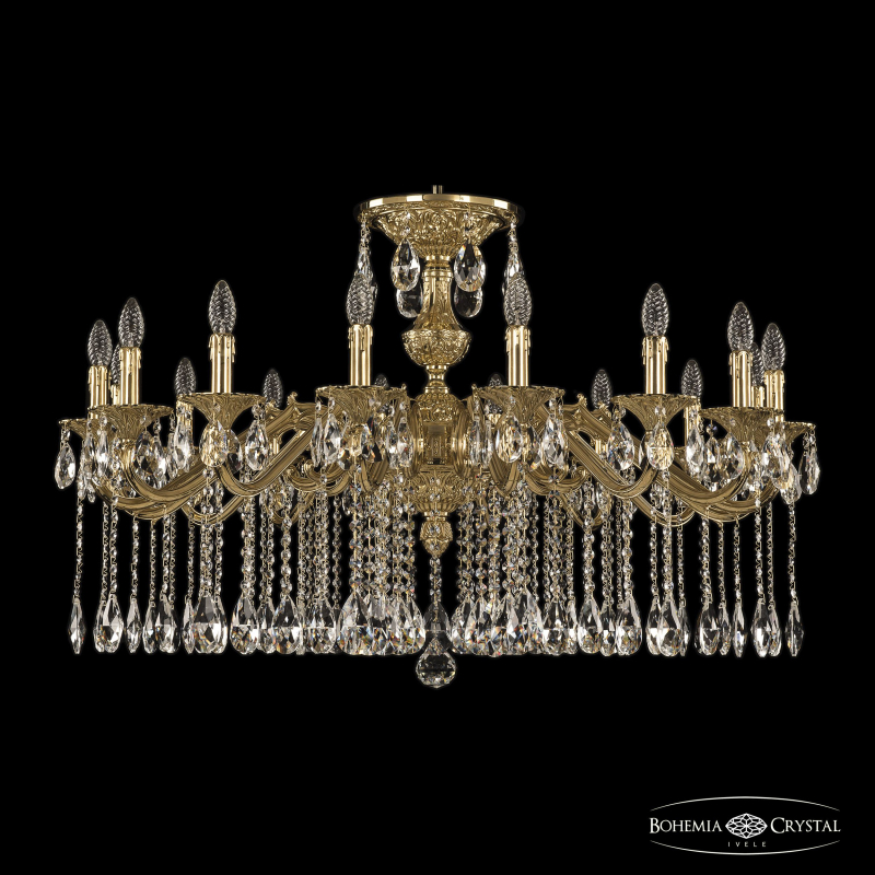 Подвесная люстра Bohemia Ivele Crystal Verona 72202/16/360 A G в Санкт-Петербурге