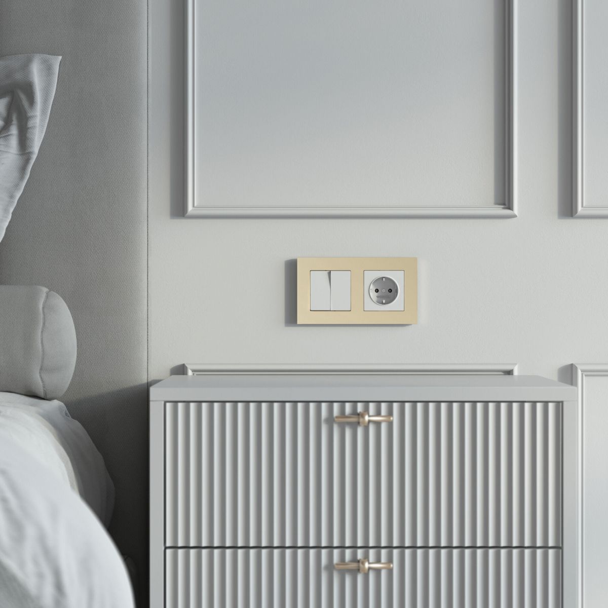 Рамка на 2 поста Werkel Slab (шампань софт) W0022911 4690389218378 a071623 в #REGION_NAME_DECLINE_PP#