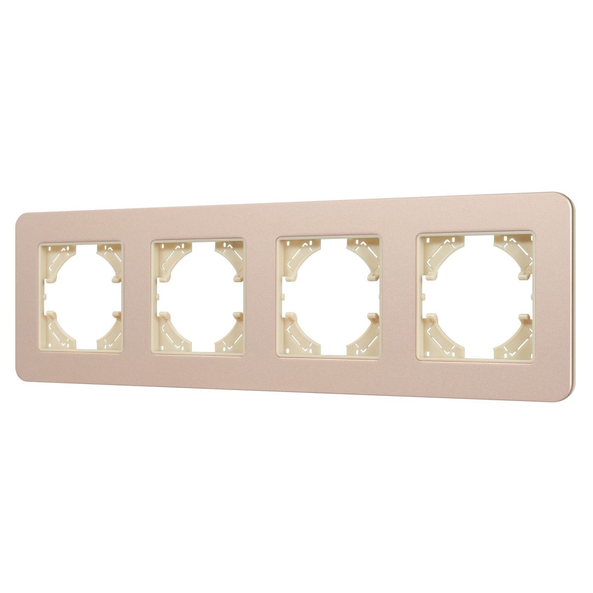 Рамка на 4 поста алюминиевая Arlight FRM-AKIRY-SFAL-4-GD 049745 в Санкт-Петербурге