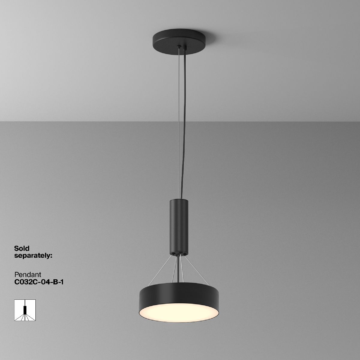Накладной светильник Maytoni Zon C032CL-24W3K-RD-B в Санкт-Петербурге