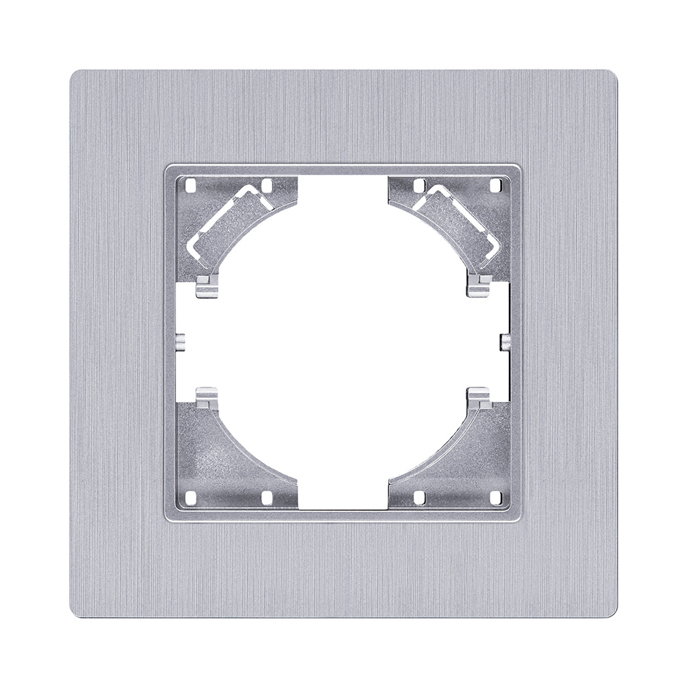 Рамка 1-постовая, серый Kollinger Eleganz Plex EP1GY в #REGION_NAME_DECLINE_PP#