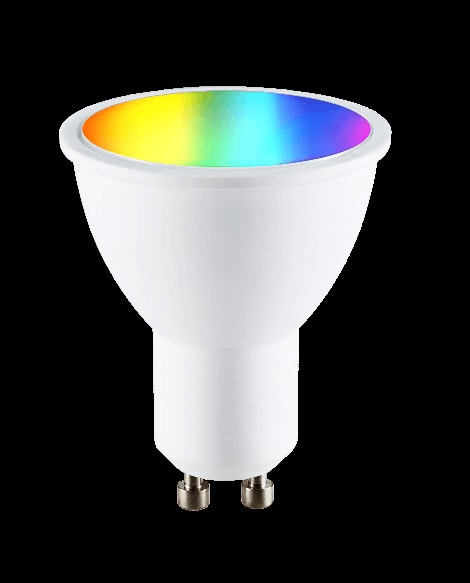 Светодиодная лампа Moes Smart LED Bulb GU10 4,9W 2700/6500K+RGB WB-TD-RWW-GU10 в Санкт-Петербурге