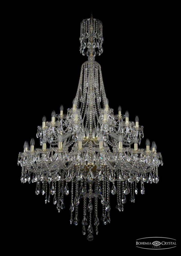Подвесная люстра Bohemia Ivele 1415/24+12+6/460/XL-213/2d/G в Санкт-Петербурге