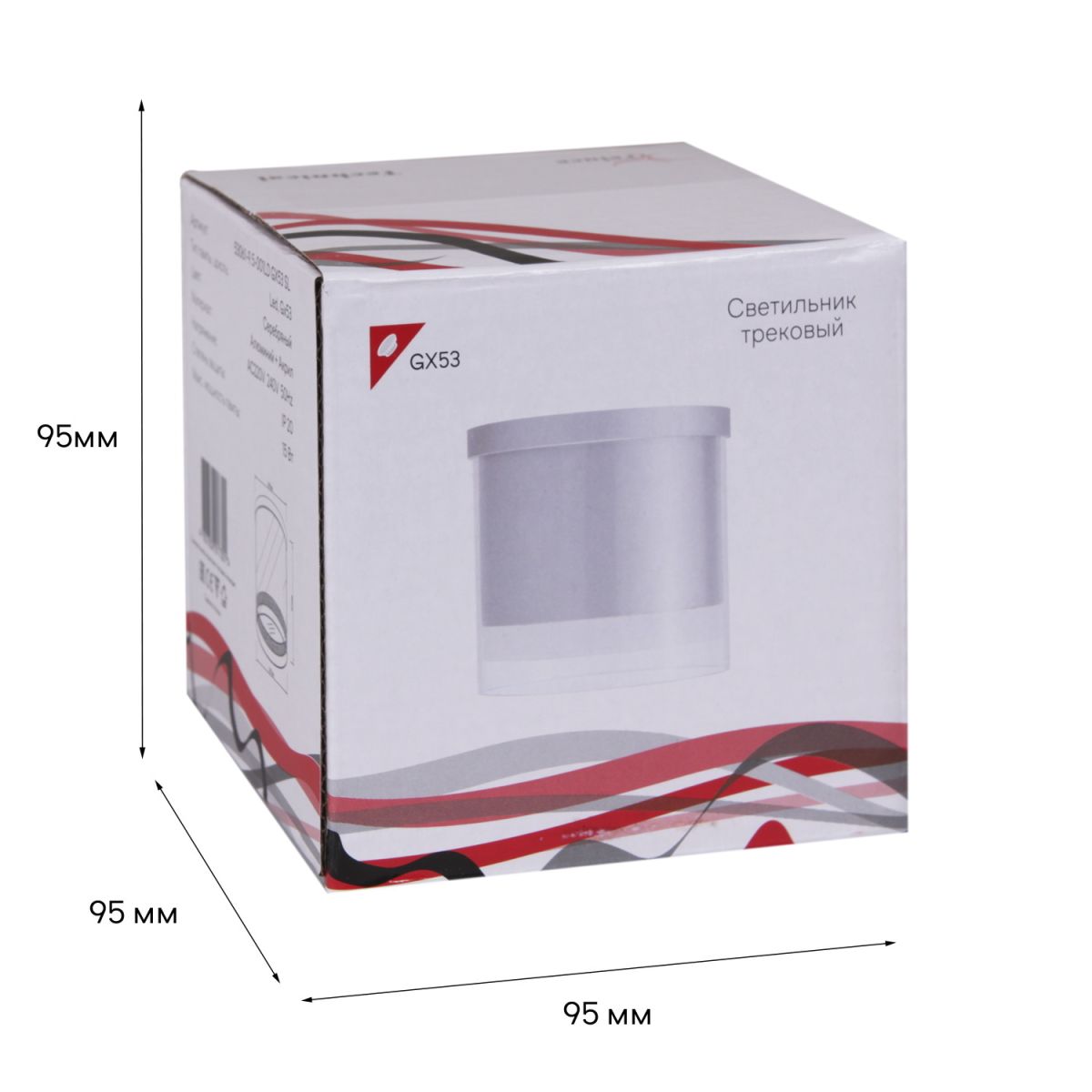 Накладной светильник (GX53, GU10, MR16, LED) Reluce 53061-9.5-001LD GX53 SL в #REGION_NAME_DECLINE_PP#