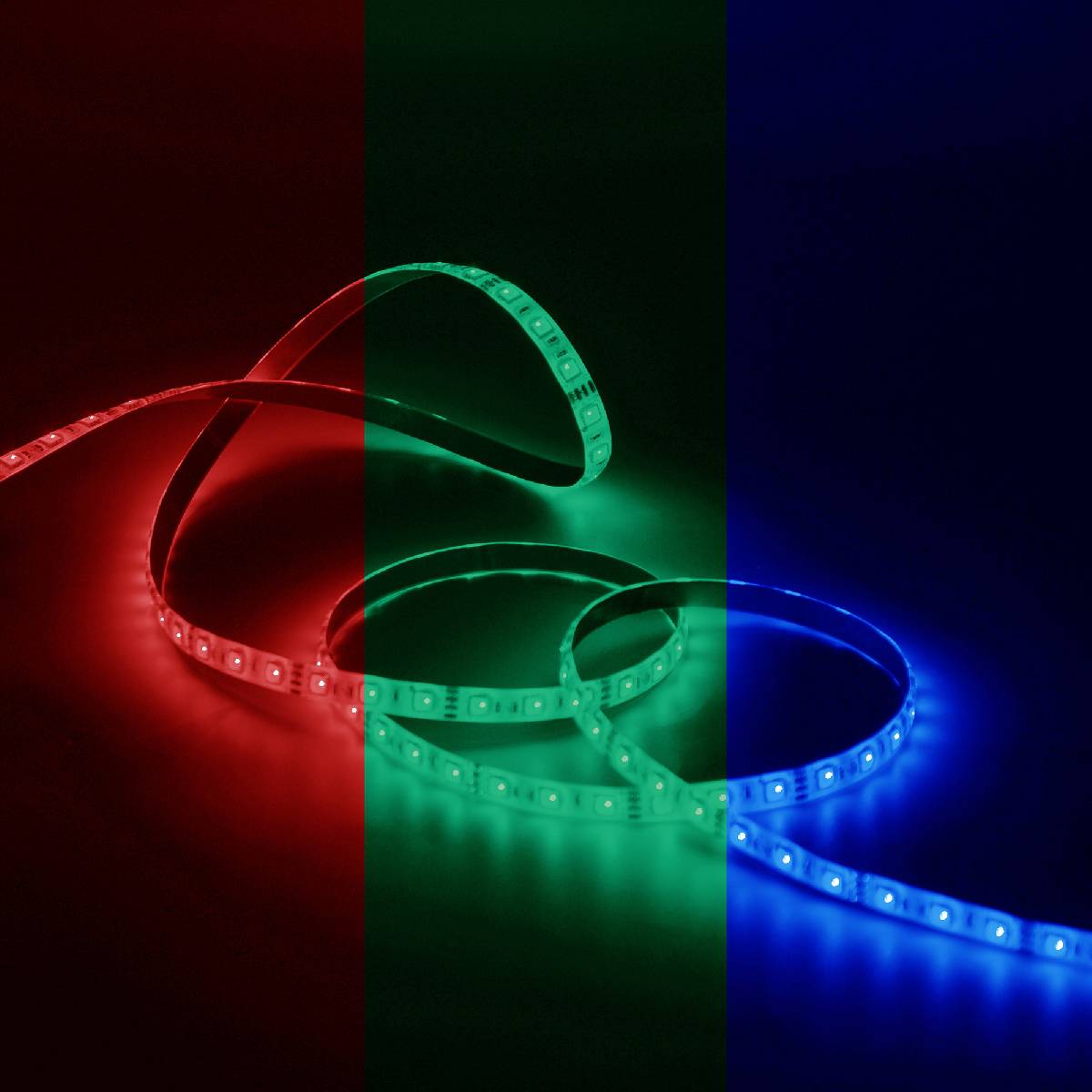 Светодиодная лента Gauss 7,2W/m 30LED/m 5050SMD RGB 5M 312000407 в Санкт-Петербурге