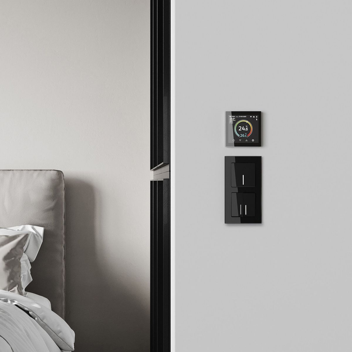 Умный сенсорный терморегулятор с LCD дисплеем Werkel W1851108 4690389217395 a071214 в Санкт-Петербурге