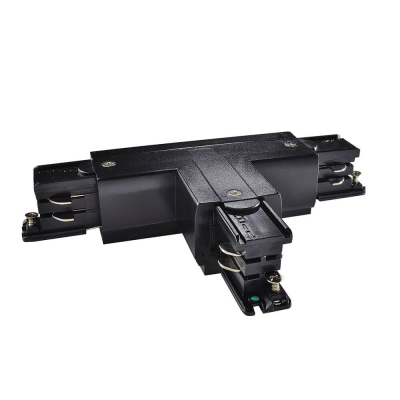 Коннектор T-образный левый Ideal Lux Link Trimless T-Connector Left Black в Санкт-Петербурге