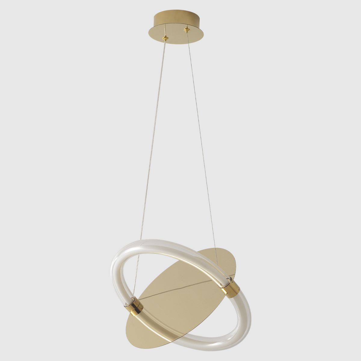 Подвесной светильник Crystal Lux NEBULA SP22W LED GOLD в Санкт-Петербурге