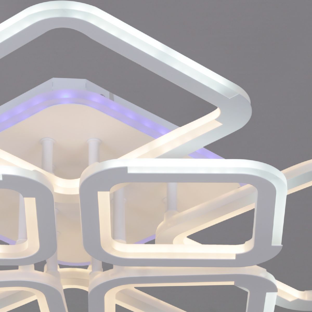 Потолочная люстра Reluce 09821-3.3-4+4 WH (RGB) в Санкт-Петербурге