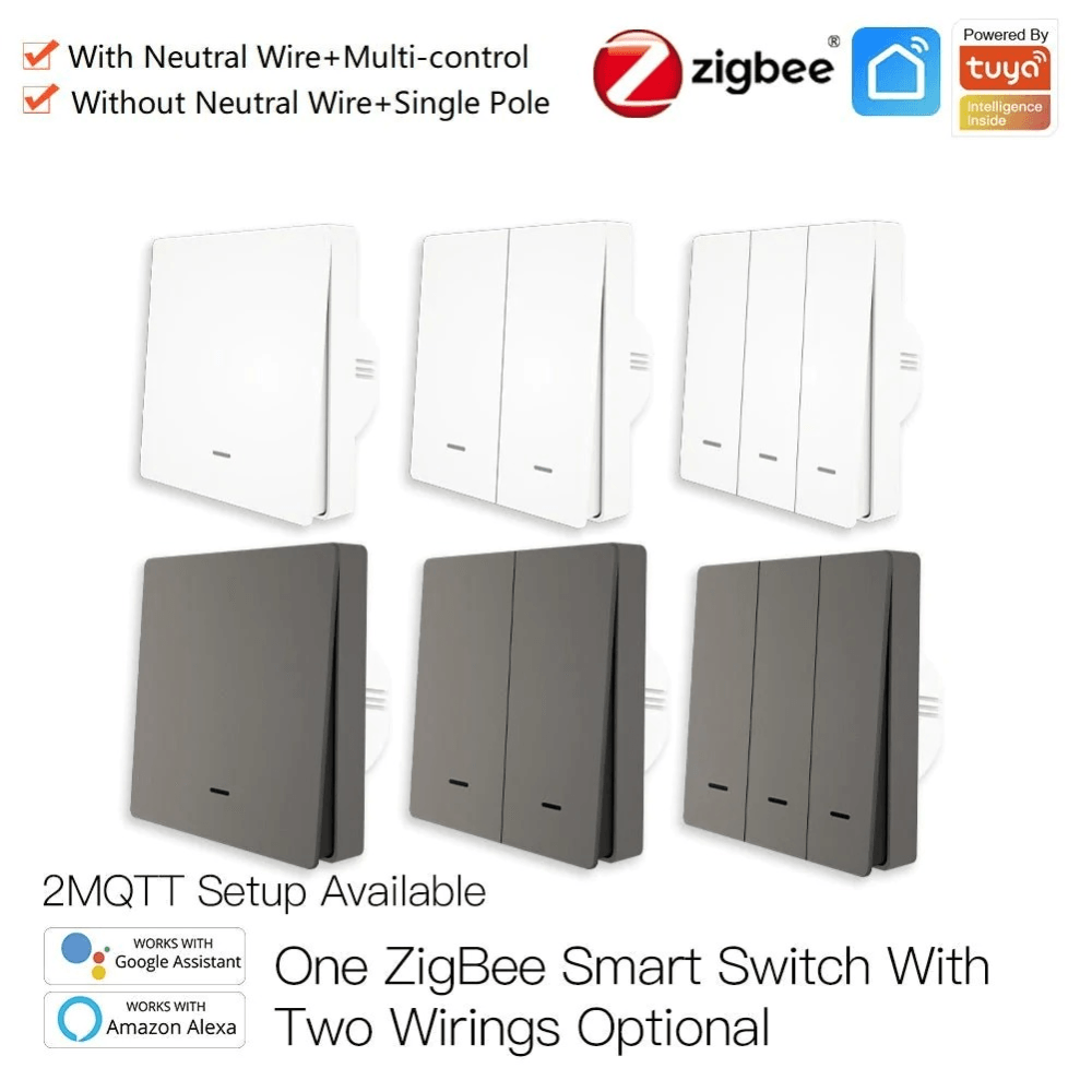 Выключатель Moes Gang Smart Switch 95-250 В ZS-B-EU1 в #REGION_NAME_DECLINE_PP#